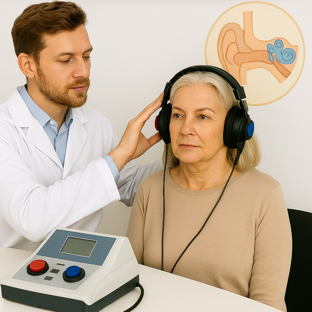 test audiologie